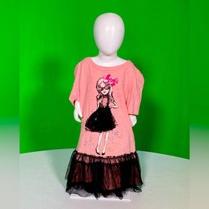 Girls - Two piece set. Top & Lace Leggenings